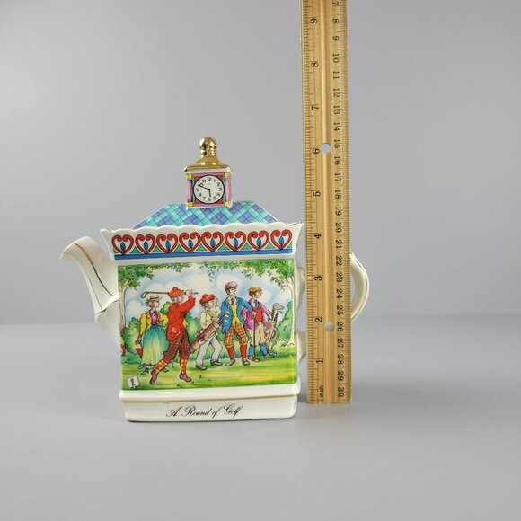 Sadler A Round Of Golf Mini Teapot Championship Collection England Discontinued - Picture 13 of 16